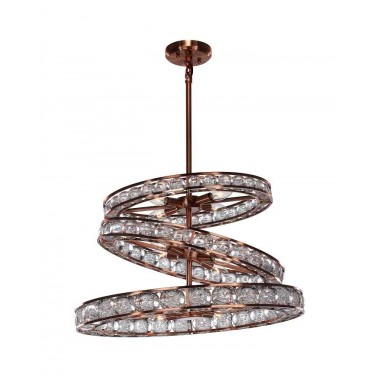 ZEEV Lighting Imbrium 12LTS CHANDELIER- Front Angle