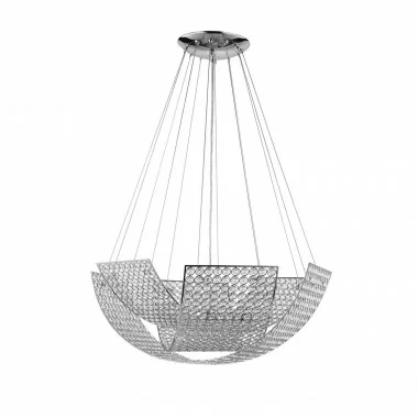 ZEEV Lighting Helios Collection Chandelier- Front Angle