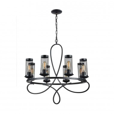 ZEEV Lighting Kenosha Collection Chandelier- Front Angle