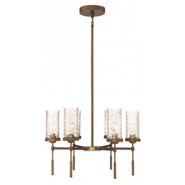 ZEEV Lighting Triticus Chandelier -  Antique Brass