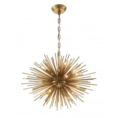 ZEEV Lighting Burst Collection Chandelier- Front Angle
