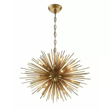 ZEEV Lighting Burst Collection Chandelier- Front Angle