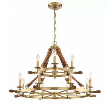 ZEEV Lighting Carlisle Collection Chandelier- Front Angle