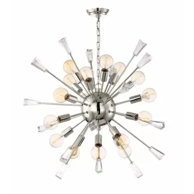ZEEV Lighting Muse Collection Chandelier- Front Angle
