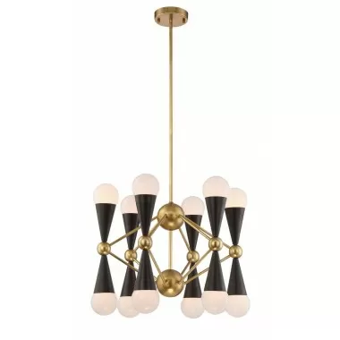 ZEEV Lighting Crosby Collection Chandelier- Front Angle