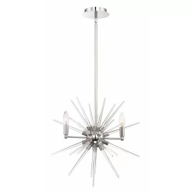 ZEEV Lighting Pulsar Collection Chandelier- Front Angle