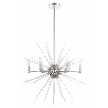 ZEEV Lighting Pulsar Collection Chandelier- Front Angle