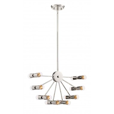ZEEV Lighting Eye of London Collection Chandelier- Front Angle