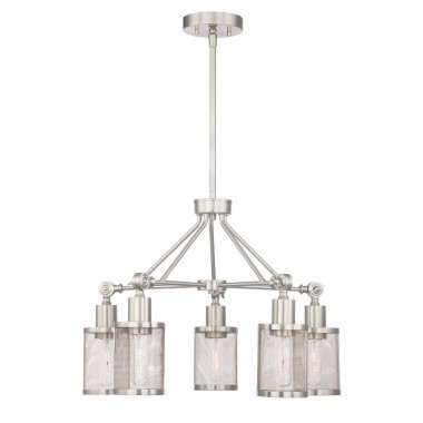 ZEEV Lighting Geminus Collection Chandelier- Front Angle