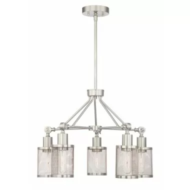 ZEEV Lighting Geminus Collection Chandelier- Front Angle