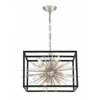 ZEEV Lighting Burst Collection Chandelier- Front Angle