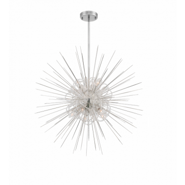 ZEEV Lighting Flare Collection Chandelier- Front Angle