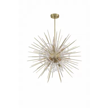 ZEEV Lighting Flare Collection Chandelier- Front Angle