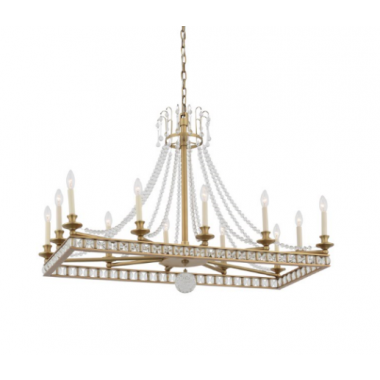 ZEEV Lighting Greenwich Collection Chandelier- Front Angle