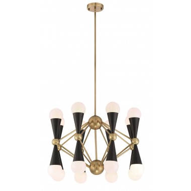 ZEEV Lighting Crosby Collection Chandelier- Front Angle