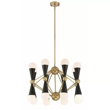 ZEEV Lighting Crosby Collection Chandelier- Front Angle