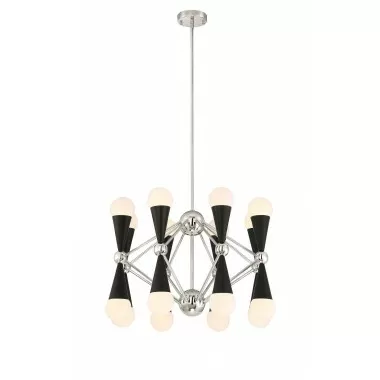 ZEEV Lighting Crosby Collection Chandelier- Front Angle