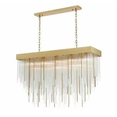 ZEEV Lighting Waterfall Collection Chandelier- Front Angle