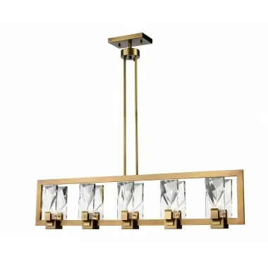 ZEEV Lighting Horizon Collection Chandelier- Front Angle