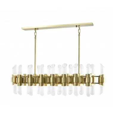 ZEEV Lighting Pillar Collection Chandelier- Front Angle