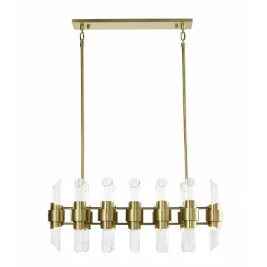 ZEEV Lighting Pillar Collection Chandelier- Front Angle