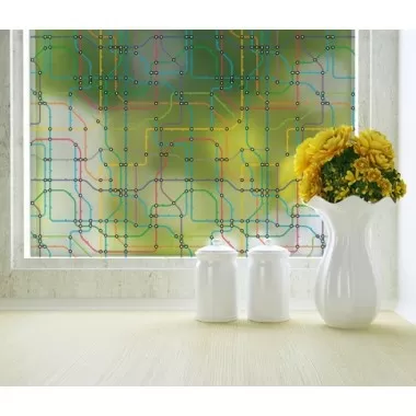 Odhams Press Transit Privacy Adhesive Window Film