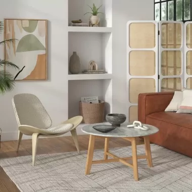 Aeon Chesapeake Oak Lounge Chair