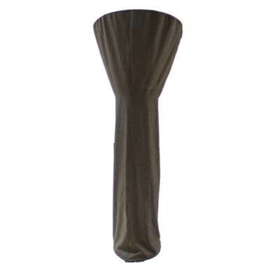 AZ Patio Heaters Commercial Heater Premium Cover in Tan - Front Angle