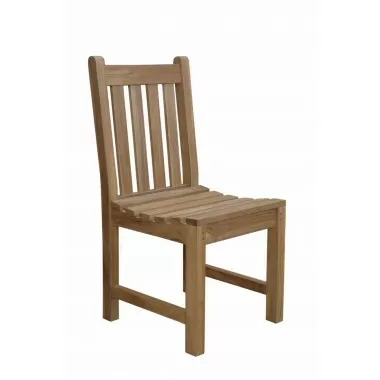 Anderson Teak Braxton Dining Chair - Angled
