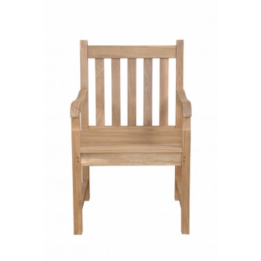 Anderson Teak Braxton Dining Armchair - Front