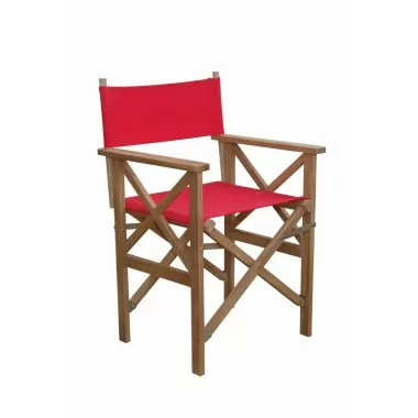 Anderson Teak Director Folding Armchair w/ Canvas (sold as a pair)