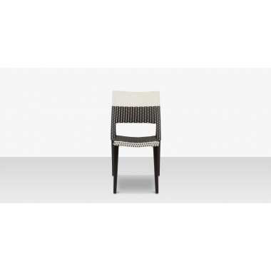 Source Furniture Chloe 20" Wicker Armless Dining Side Chair