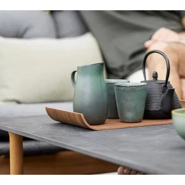 Cane-Line Twist Coffee Table, Rectangular, Teak