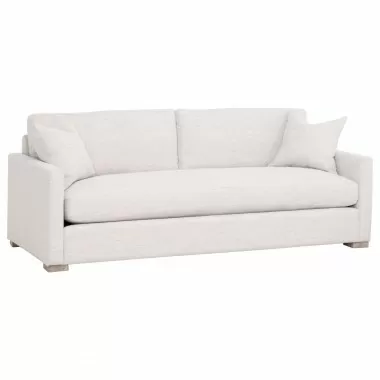 Essentials For Living Clara 86" Slim Arm Sofa - Front Side Angle