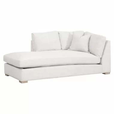 Essentials For Living Clara Modular Left-Facing Chaise - Front Side Angle