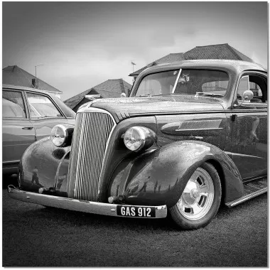 J&M Furniture Acrylic Wall Art Classic Car |