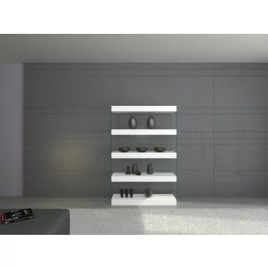 J&M Furniture Cloud Curio Unit in High Gloss 