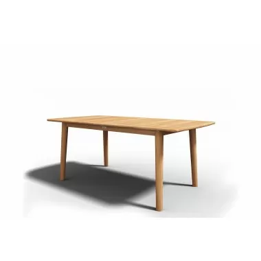 Hi Teak Furniture Riva Teak Rectangular Outdoor Dining Table - Angled