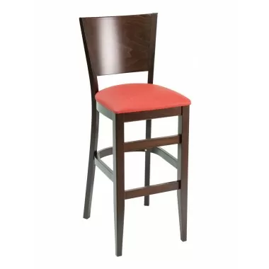 European 44" Beech Wood Barstool - CON-11B