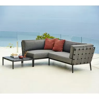 Cane-Line Conic Coffee Table Front View