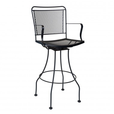 Woodard Constantine Swivel Bar Stool