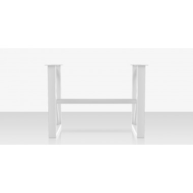 Source Furniture Contemporary Square X Style Bar Table Base Front