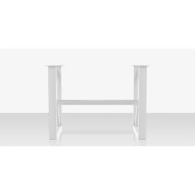 Source Furniture Contemporary Square X Style Bar Table Base Front