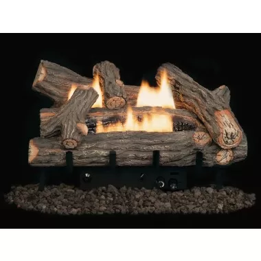 Superior Fireplaces 18" V Crescent Hill HD Log and HD Fiber