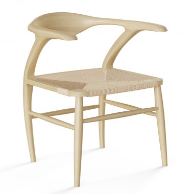 Aeon Shanghai Dining Chair American Ash / Natural Papercord