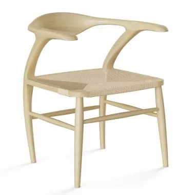 Aeon Shanghai Dining Chair American Ash / Natural Papercord