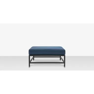 Source Furniture Delano Aluminum Square Ottoman