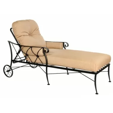 Woodard Derby Adjustable Chaise Lounge