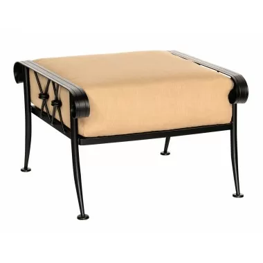 Woodard Derby Ottoman - Angled