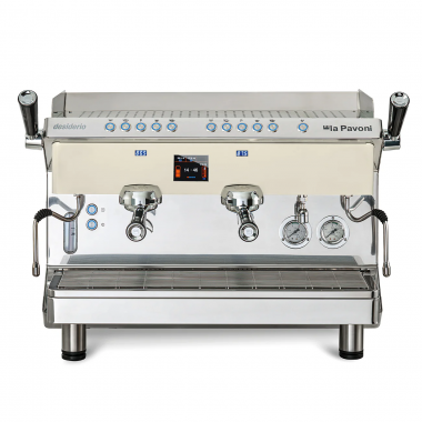 La Pavoni Desiderio 2 Group Volumetric 4370W/230V White 1